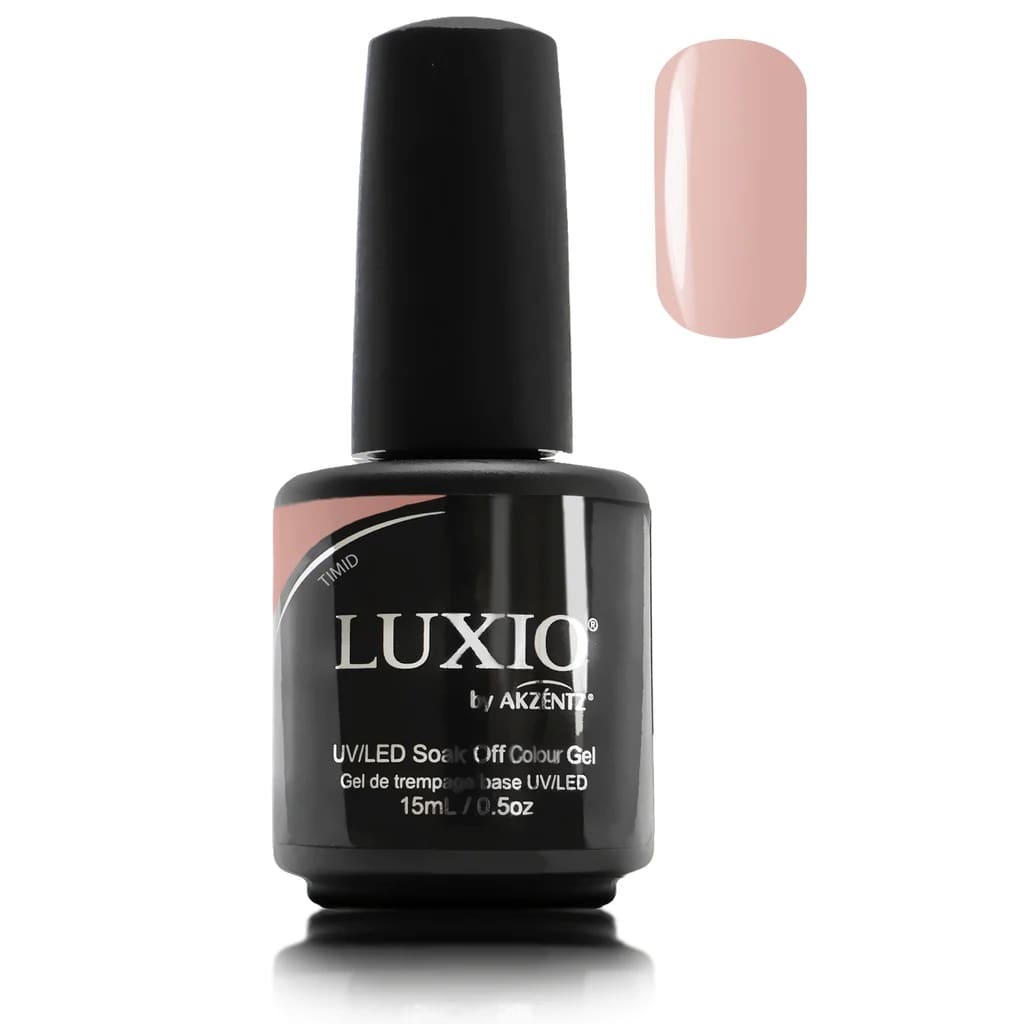 Luxio Colour gel - TIMID (SHEER) 15ml/.5oz - Level Up Beauty Supply