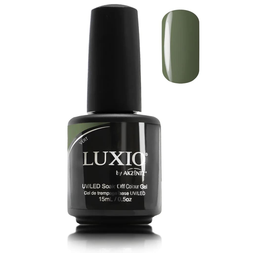 Luxio Colour gel - VERT (Opaque) 15ml/.5oz - Level Up Beauty Supply