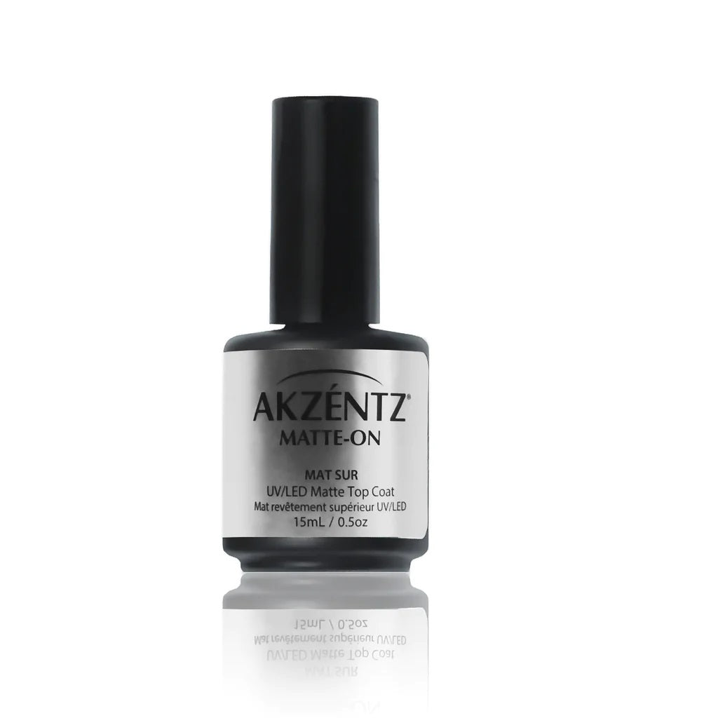 AKZENTZ Matte Top Coat - MATTE-ON - Level Up Beauty Supply